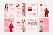 Pink Ebook Template Canva, a Marketing Template by Anna Design Studio (Thumbnail 3 of 11)