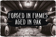 Oakforge - Retro Display Font, a Sans Serif Font by JumboDesign (Thumbnail 6 of 6)