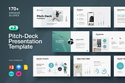 Business Pitch Deck PowerPoint, a Presentation Template by GoldenPixelStudio (Thumbnail 1 of 29)