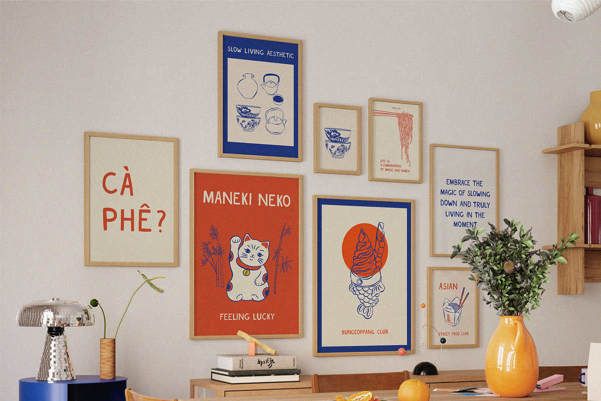 Asian Aesthetic Icons, an Object Graphic by lokko studio (Photo 5 of 9)