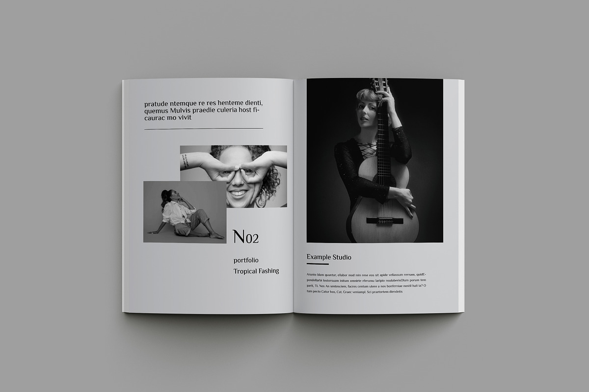 Simple Portfolio Template preview 3