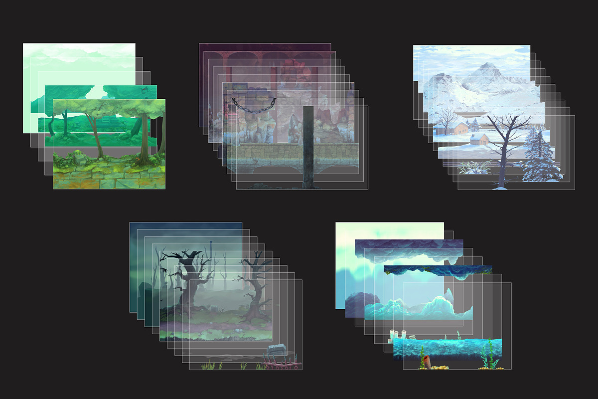 Nature & Artifact Background Bundle, a Background Graphic by LudicArts (Photo 7 of 7)