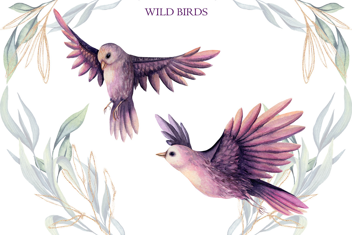 Wild Birds, an Illustration by Salted Galaxy (Photo 12 of 17)