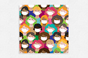 People wearing medical masks., a Healthcare Illustration by KVIO (Thumbnail 2 of 7)