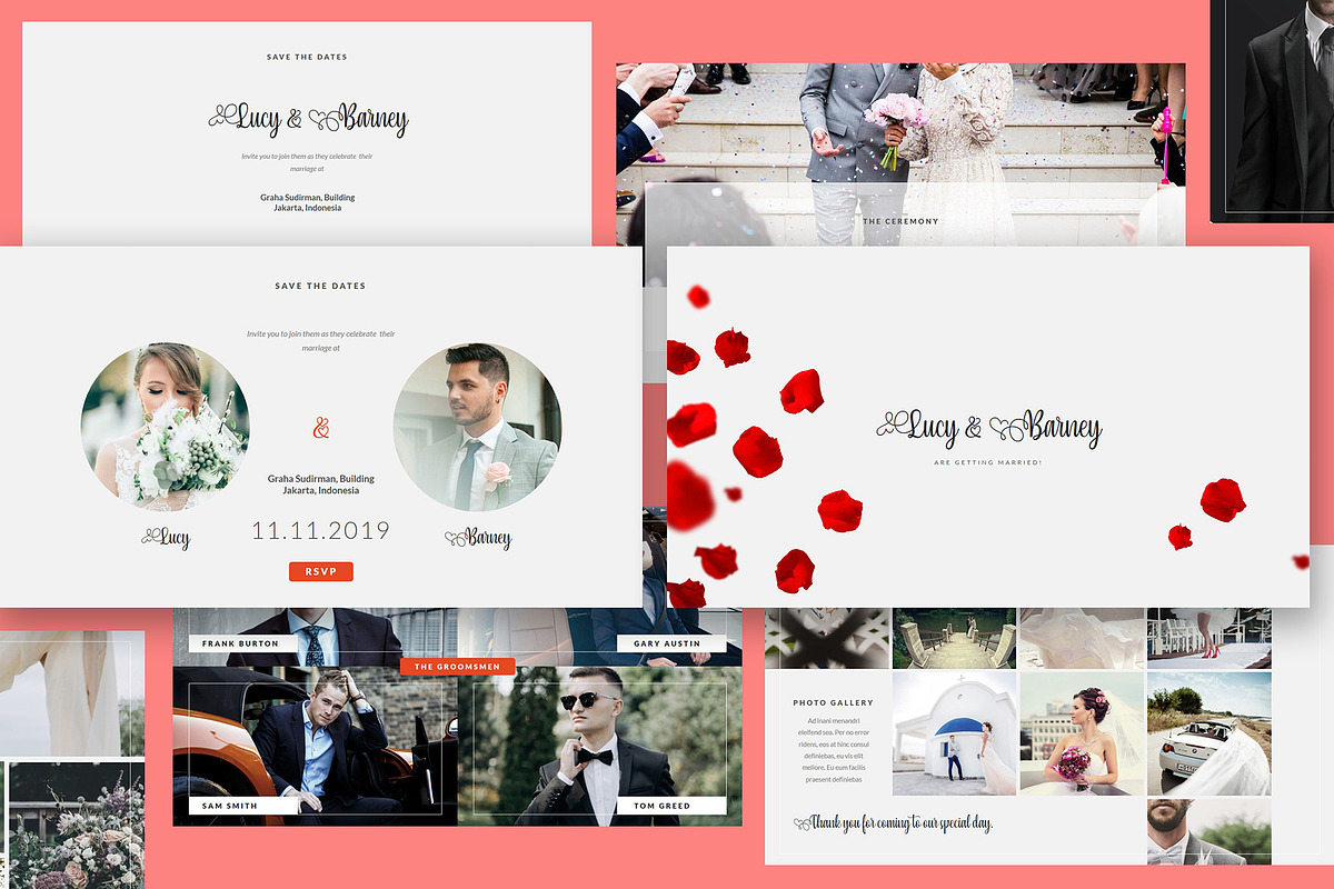 Wedding Powerpoint Presentation, a Presentation Template by Giant Design (Photo 5 of 6)