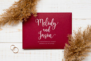 Amalisa Calligraphy Font, a Script Font by etigletters (Thumbnail 2 of 10)