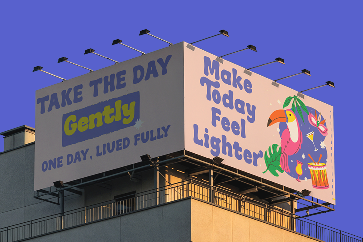 Moomi Taro Playful Display Font, a Sans Serif Font by Rasio Studio (Photo 9 of 9)