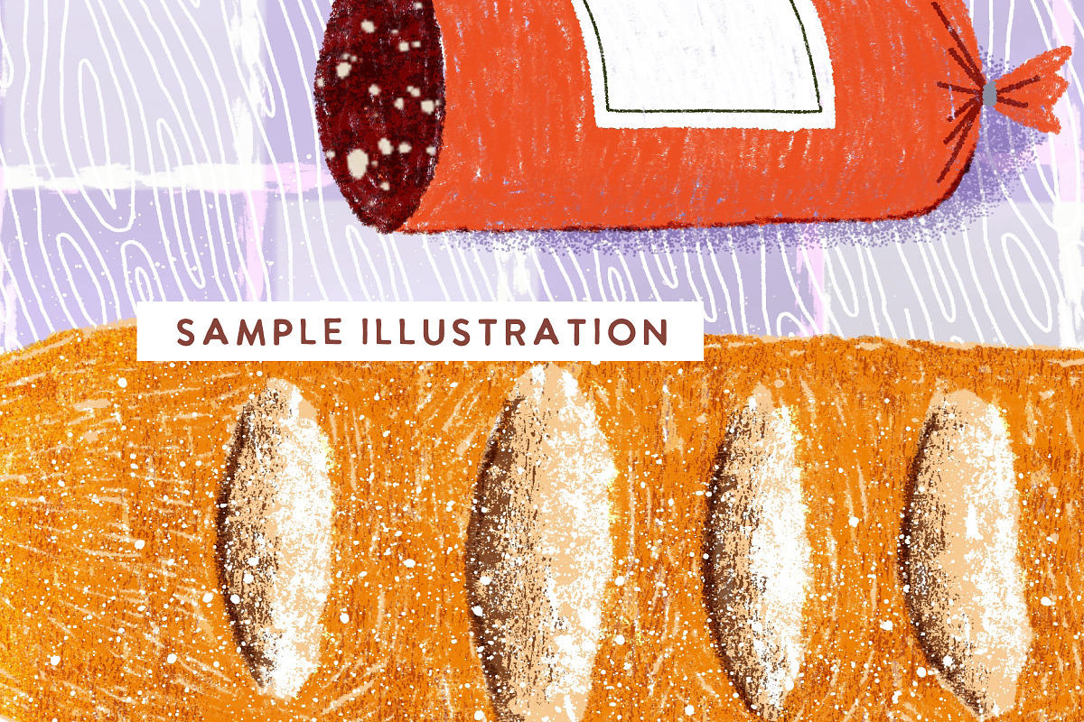Procreate Colored Pencils Brush Set preview 8