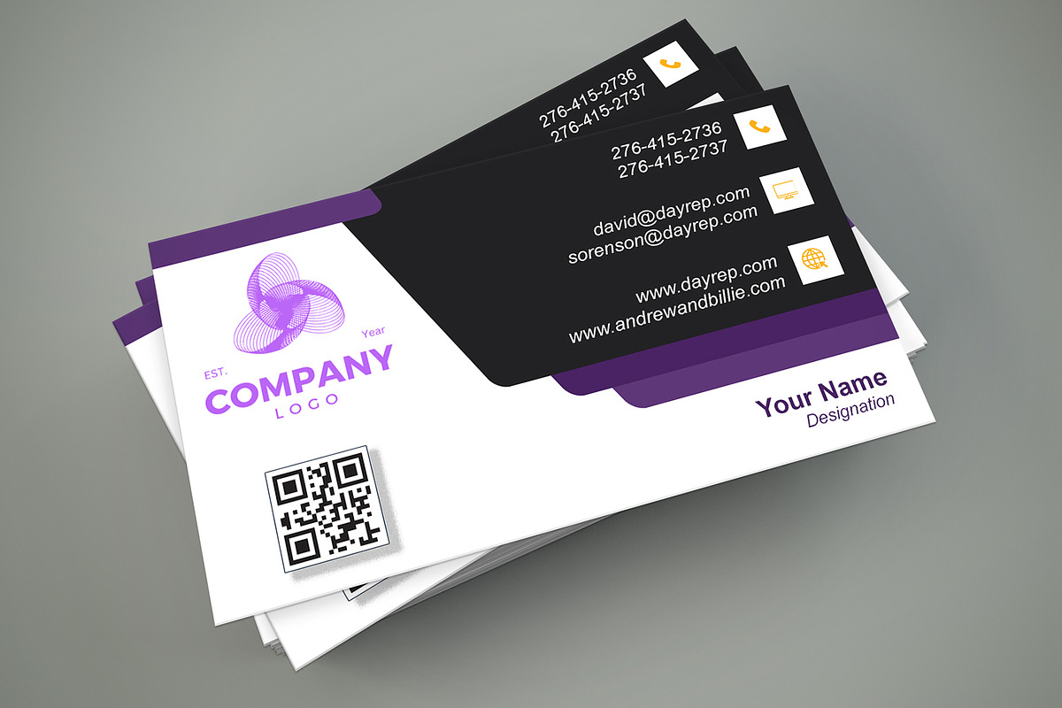 Professional Team Business Card preview 6