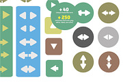 TRIANGLE ARROW UI FLAT ICONS, an Icon by SUBCUTANEO STORE (Thumbnail 4 of 4)