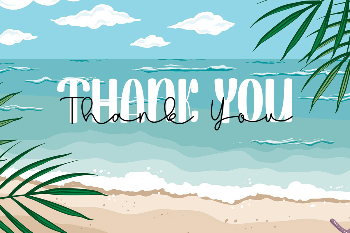 Summer Vacation Duo, a Handwritten Font by DN Creative (Photo 8 of 8)