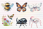 Bug And Insects Clipart, an Illustration by CreationArt (Thumbnail 3 of 5)