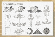 Linear Mystical Steampunk Clipart, an Object Graphic by Tatyana_Zenartist (Thumbnail 4 of 12)
