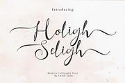 Holigh seligh, a Font by Sulthan Studio (Thumbnail 1 of 11)