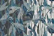 Pattern IRIS, an Illustration by PASHKOVA (Thumbnail 17 of 17)