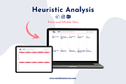 UX Design Audit Template Bundle, a Wireframe Template by The Researcher Hub (Thumbnail 2 of 7)