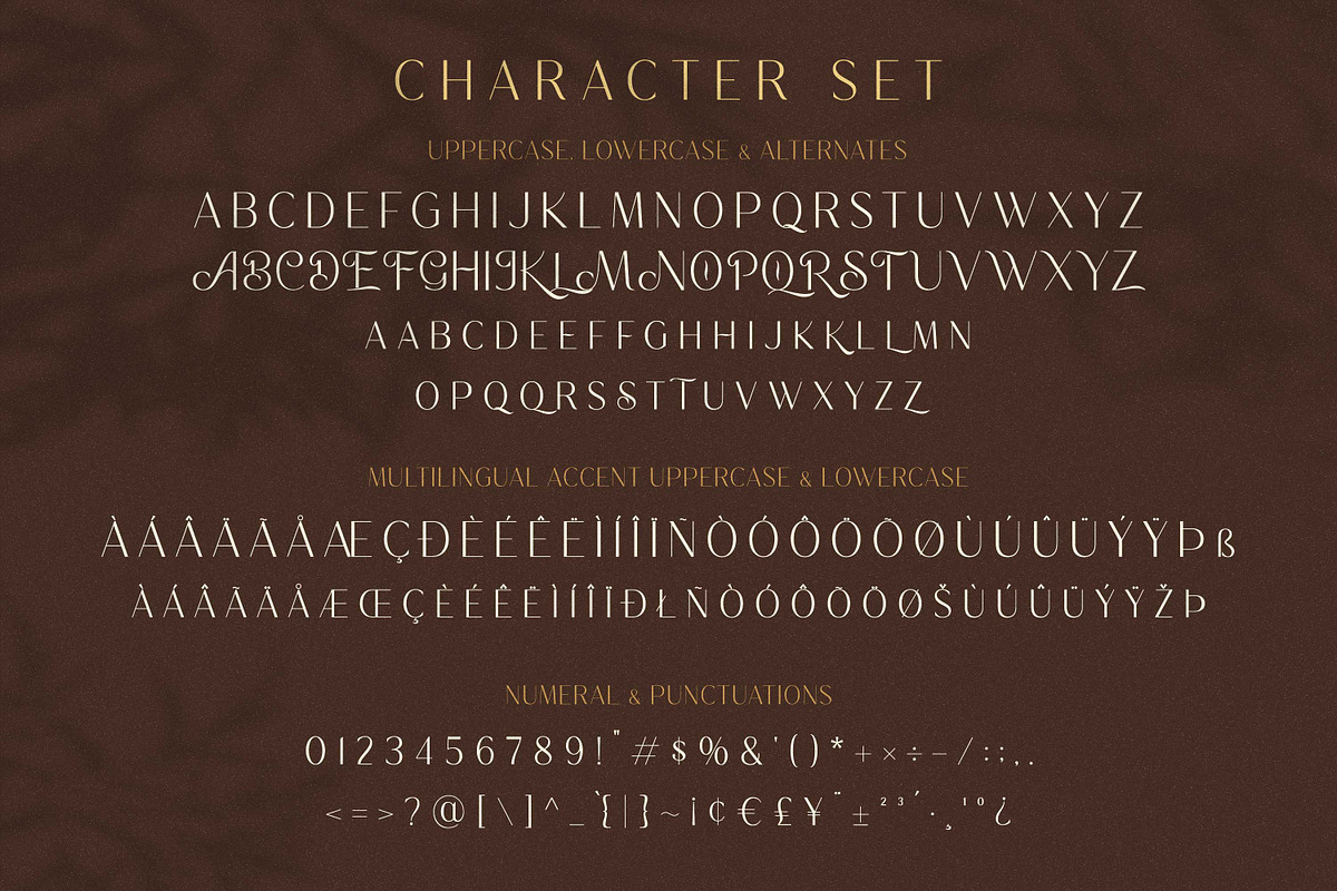 The Quality - Luxurious Sans, a Sans Serif Font by Mokatype Studio (Photo 9 of 10)