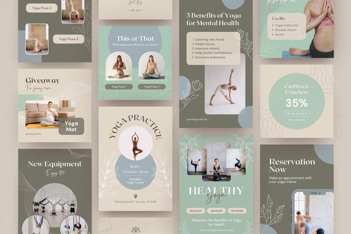 Bundle Pack 5in1 Canva Template, a Social Media Template by Brandearth RRGraph (Photo 15 of 19)