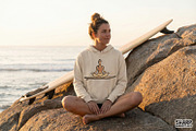 Yoga Surf Girl PNG, Zen Surfer Art, an Illustration by SharpMarketplace (Thumbnail 3 of 4)