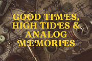 Rowancrest Retro Display Typeface, a Serif Font by AN Productions (Thumbnail 2 of 3)