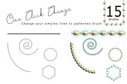 GEOETHNIC Geometric BRUSH & PATTERNS, a Pattern Graphic by Design Unique (Thumbnail 8 of 10)