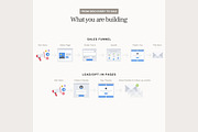 Systeme.io Simply Noir Funnel, a Landing Page Template by Hayley's Digital Hub (Thumbnail 4 of 10)