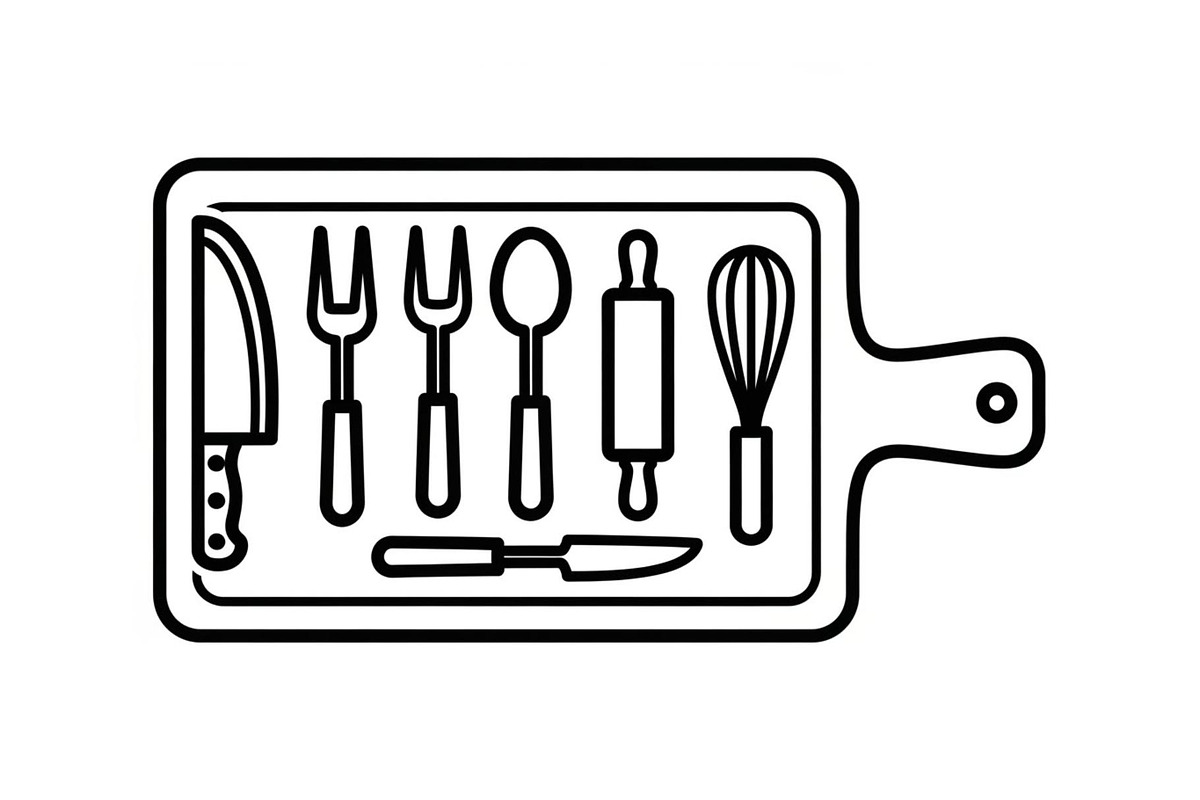 Cutting Board Vector Bundle, an Illustration by jahid234 (Photo 9 of 51)