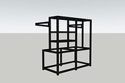 universal booth kiosk real dimention, an Architecture 3D Model by makart25 (Thumbnail 3 of 5)