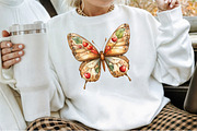 Autumn Butterfly Clipart, an Illustration by Sublimation Artist (Thumbnail 4 of 6)