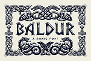 Baldur Typeface, a Font by Tugcu Design Co. (Thumbnail 1 of 5)