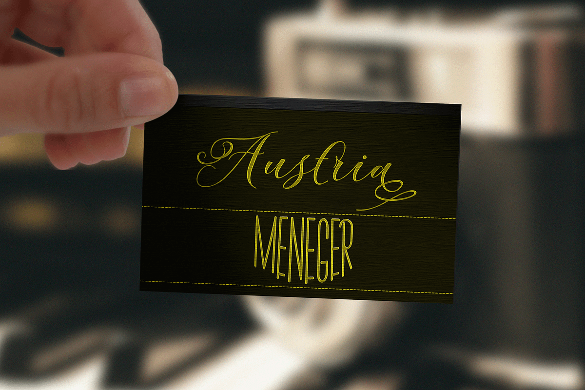 Andeglei, a Script Font by Letter-P (Photo 13 of 17)