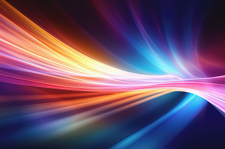 abstract background with smooth lines in blue, red and violet co, a Wallpaper Photo by Ales Munt