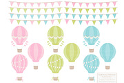Fresh Hot Air Balloons & Patterns, an Illustration by Amanda Ilkov (Thumbnail 4 of 5)