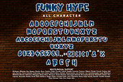 Funky Hype, a Handwritten Font by HATFSTUDIO (Thumbnail 8 of 8)