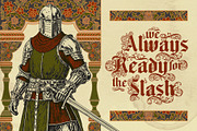 Old Master Typeface, a Blackletter Font by alit design (Thumbnail 10 of 17)