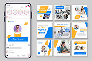Corporate Social Media Post Template, an UI Kit Template by CreativeShaper (Thumbnail 1 of 3)