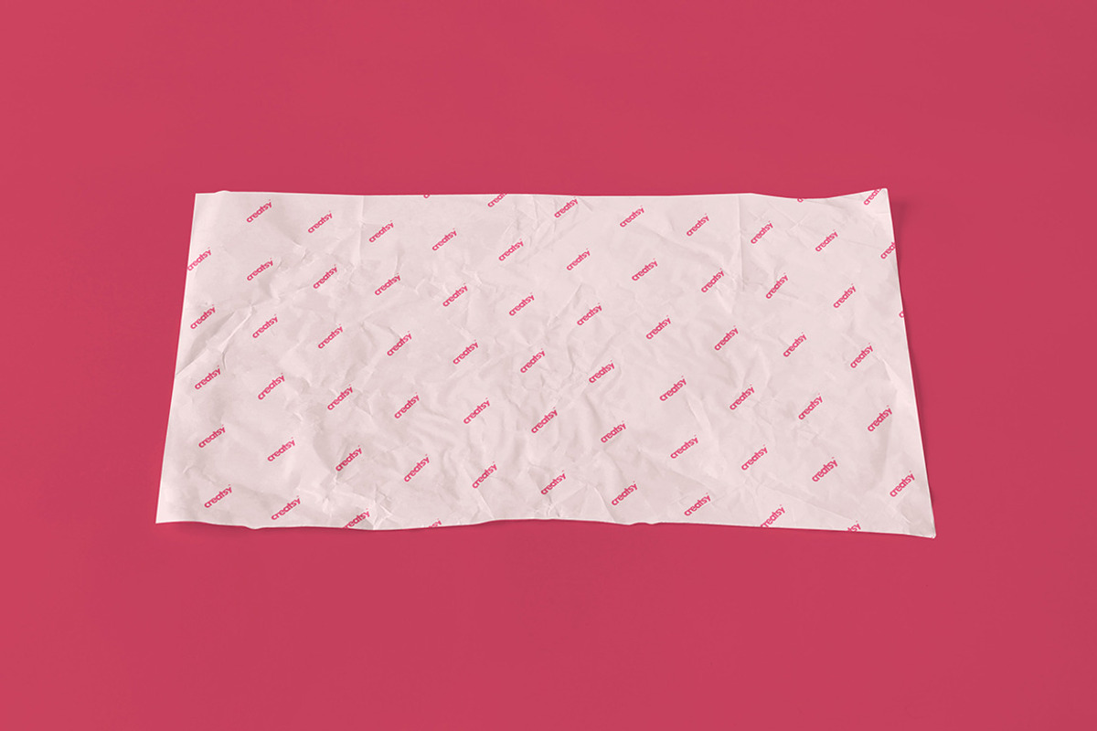Mailing Box & Wrapping Paper Mockup, a Packaging Mockup by Creatsy (Photo 2 of 9)