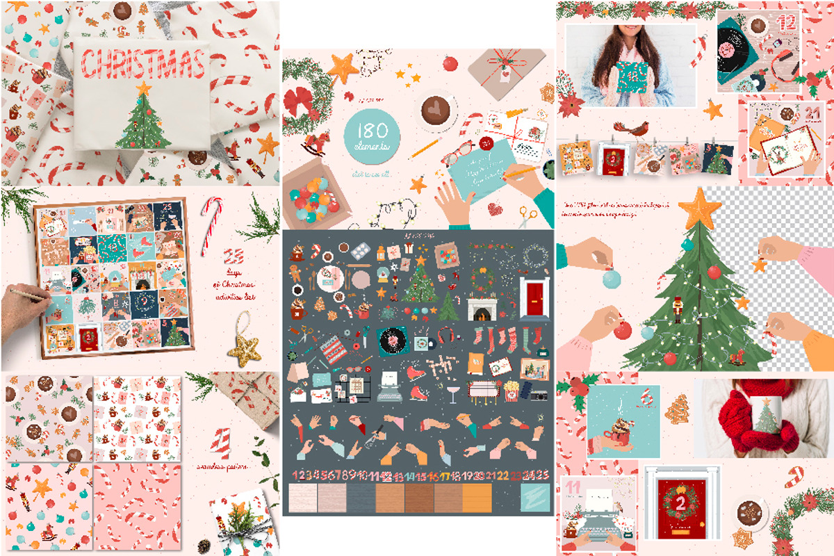 BIG Christmas BUNDLE, an Animal Illustration by Mio Buono (Photo 11 of 25)