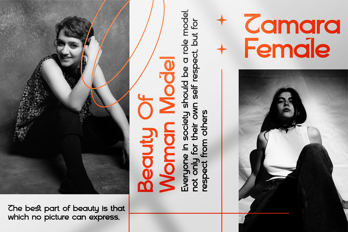 Radibta || Modern Sans Serif Font, a Sans Serif Font by Idea Studio (Photo 2 of 7)