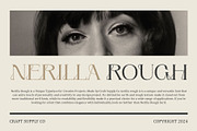 Nerilla Rough, a Serif Font by Craft Supply Co. (Thumbnail 1 of 8)