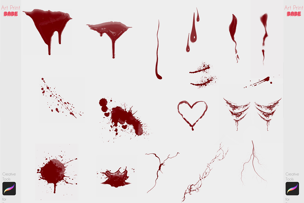 Procreate Gothic Anime Feature Brush, a Brush Add-On by ArtPrintBabe (Photo 13 of 16)