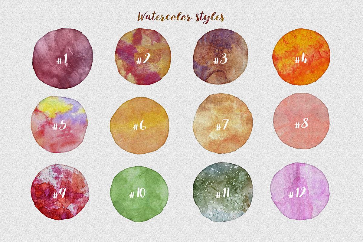 Watercolor Layer Effects Photoshop, a Layer Style Add-On by Sophico (Photo 3 of 9)