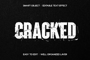Broken Text Effect, a Layer Style Add-On by dokudokunomi (Thumbnail 1 of 3)