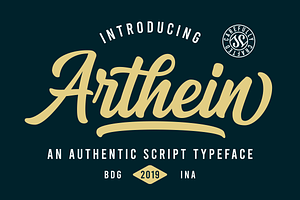 Arthein - Bold Script