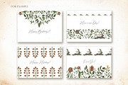 Watercolor vintage garden set, an Object Graphic by OrangePeafowlArt (Thumbnail 10 of 18)