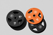 Weight Plate Mockup, a Merchandise Mockup by Brand Earth (Thumbnail 3 of 4)