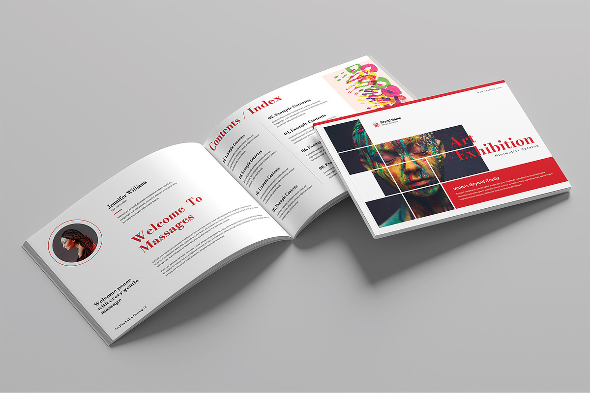 Minimal Art Exhibition Catalog preview 2