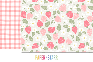 Strawberry Digital Paper