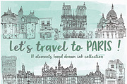 Let's Travel to Paris, an Illustration by Arie Clares (Thumbnail 1 of 3)