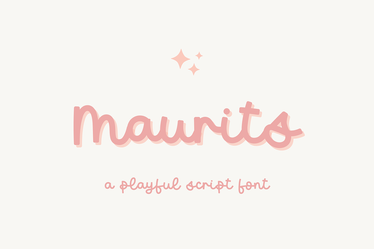 Maurits, a Handwritten Font by Sofia Skoog (Photo 1 of 11)